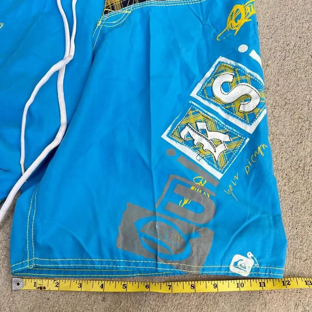 Quiksilver blue yellow